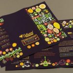 Contoh desain dari brosur, Sumber : rahasiabelajar.com
